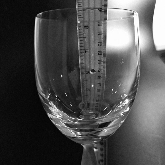 Mikasa Ballet Crystal Water Glass 8.5" frosted twist stem elegant vintage - Picture 4 of 5